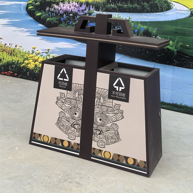 户外垃圾桶-12