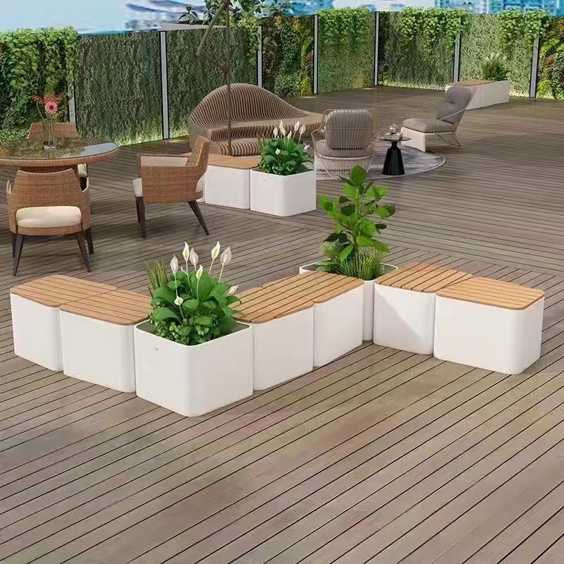 组合座椅花箱-1012